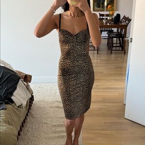 Leopard Print Bodycon Dress Dolce & Gabbana